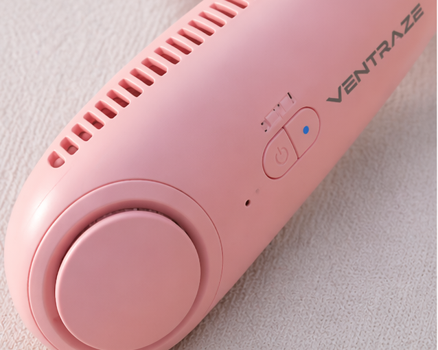 Ventraze™ Neck Cooling Fan – 360° Hands-Free Airflow